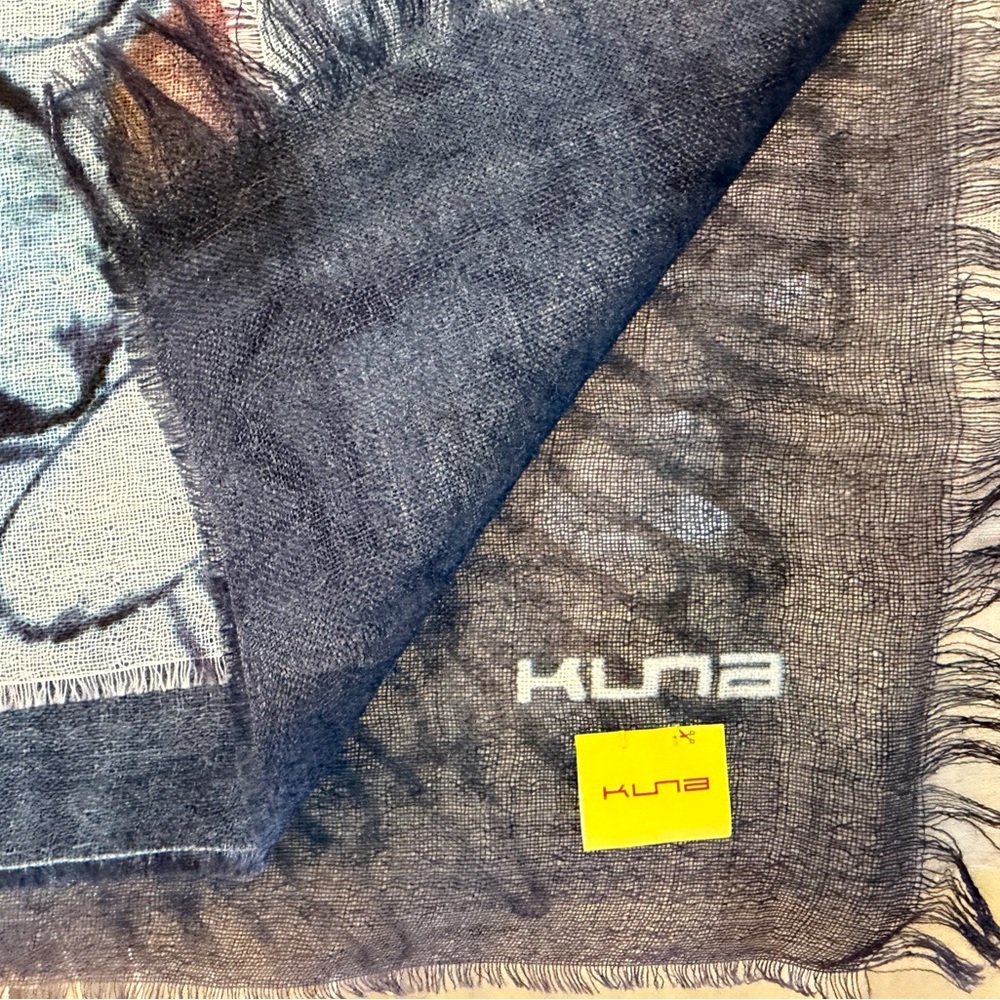 KUNA Blue Women's Scarf